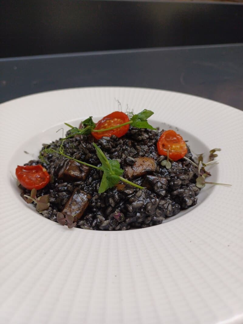 Black Cuttlefish Risotto