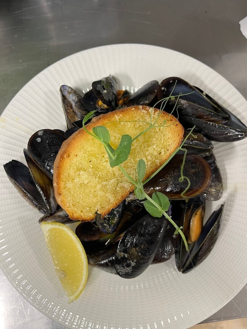 Traditional Mussel Stew “Buzara”