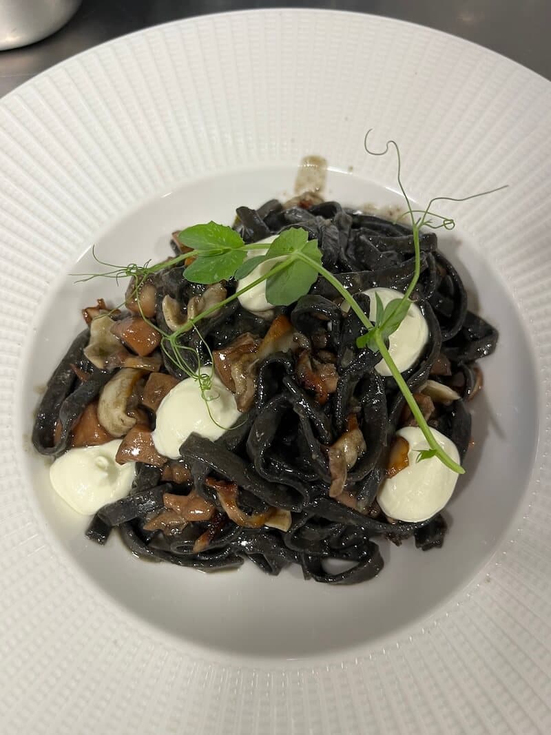 Fish Carbonara